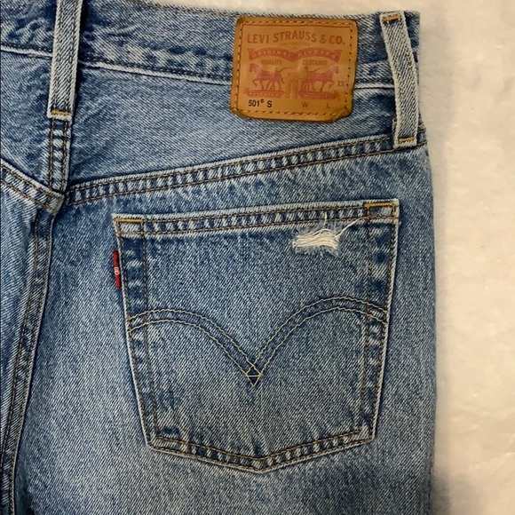 Levi 501 raw hem jeans - Picture 6 of 6